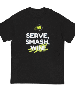 Serve Padel |  Unisex Organic High Neck T-Shirt