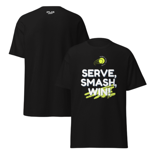 Serve Padel |  Unisex Organic High Neck T-Shirt - Image 2
