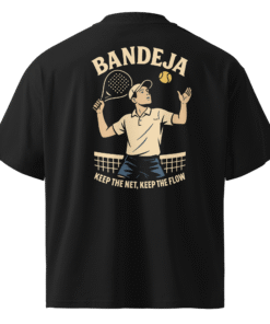 Bandeja |  Unisex Organic High Neck T-Shirt